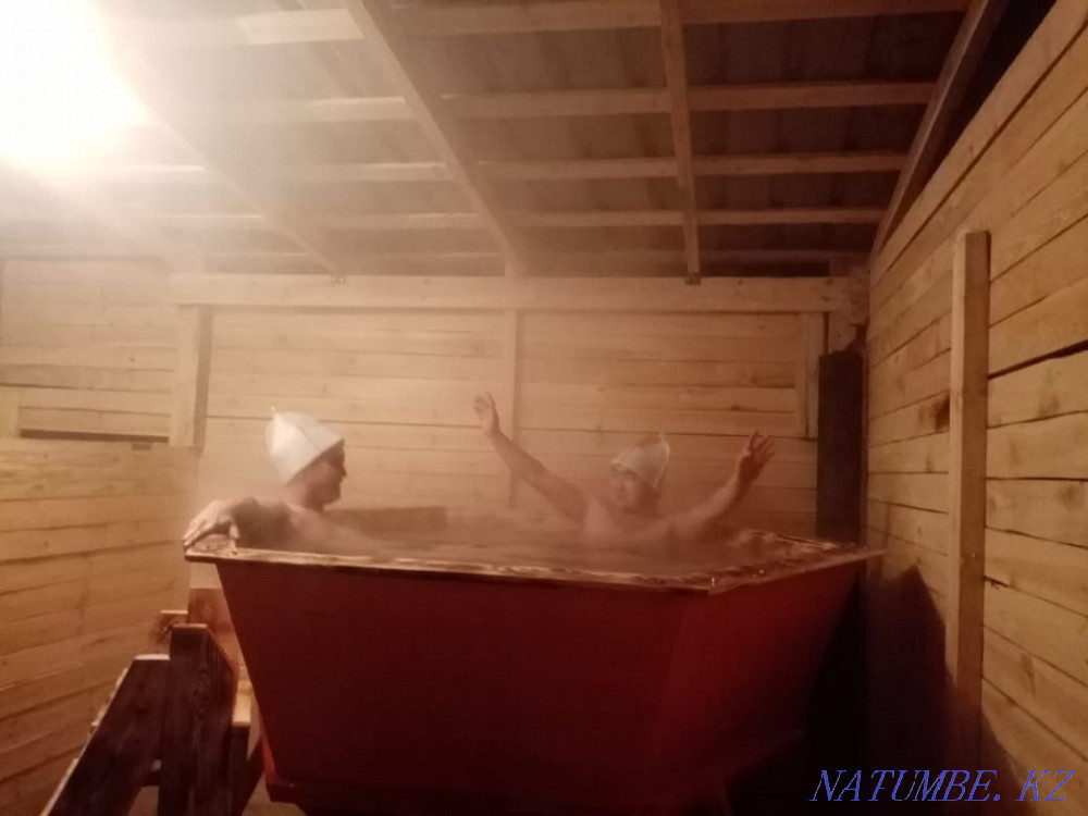 кедровая баня с караоке+купель . Астана - изображение 8