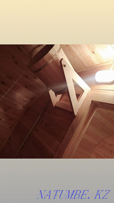 Family sauna on firewood 1500 tenge per person per hour Free tea Astana - photo 5