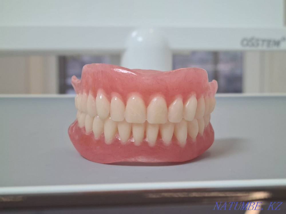 Dentistry Tіs emdeu salu zh?lu removal treatment prosthesis teeth. Almaty - photo 1