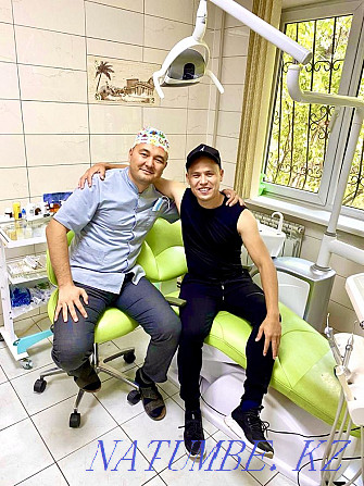 Dental treatment, dentistry, tooth extraction, teeth cleaning, dentures Almaty - photo 5