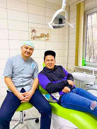 Чистка зубов,лечение зубов,удаление зубов,стоматология,протез Almaty