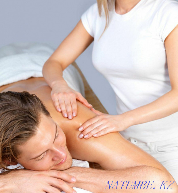 Classic neck and collar massage, back spine, remove salt Aqtobe - photo 1