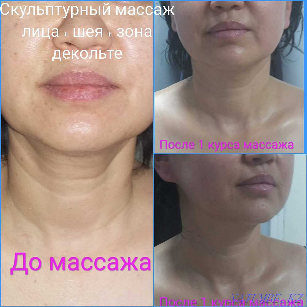 Professional sculptural facial massage Shymkent - photo 2