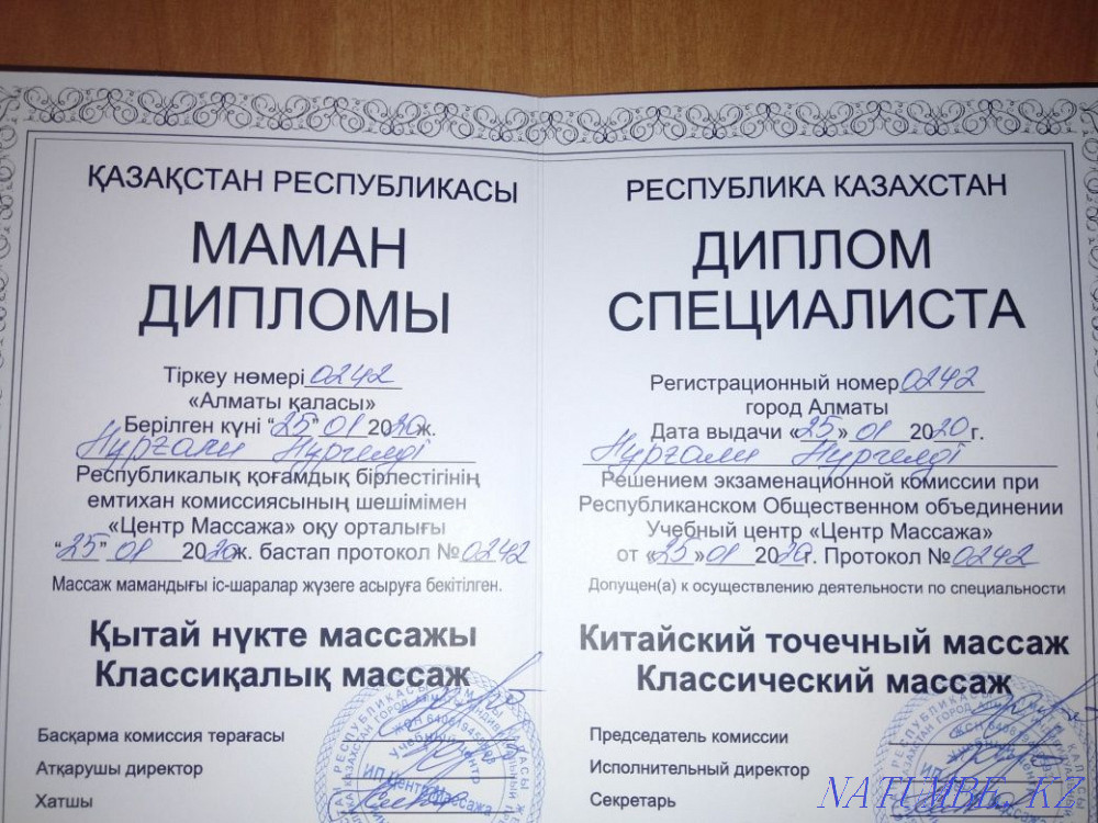 Manual therapy and massage at home kwam, for ladies 5000 tenge discount Almaty - photo 5