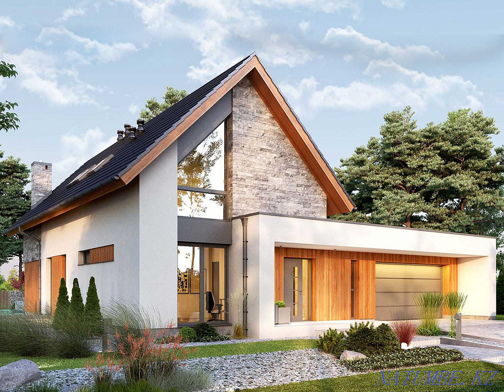 Draft design of houses, cottages Astana - photo 1