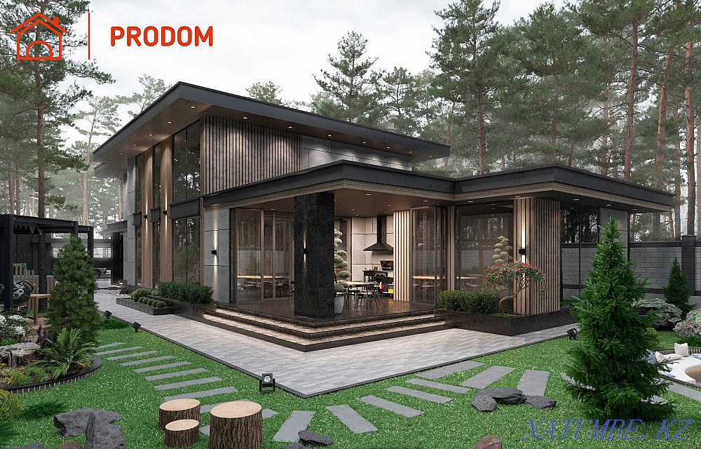 Architect designing Villas Homesteads Houses Legalization Draft design Almaty - photo 4