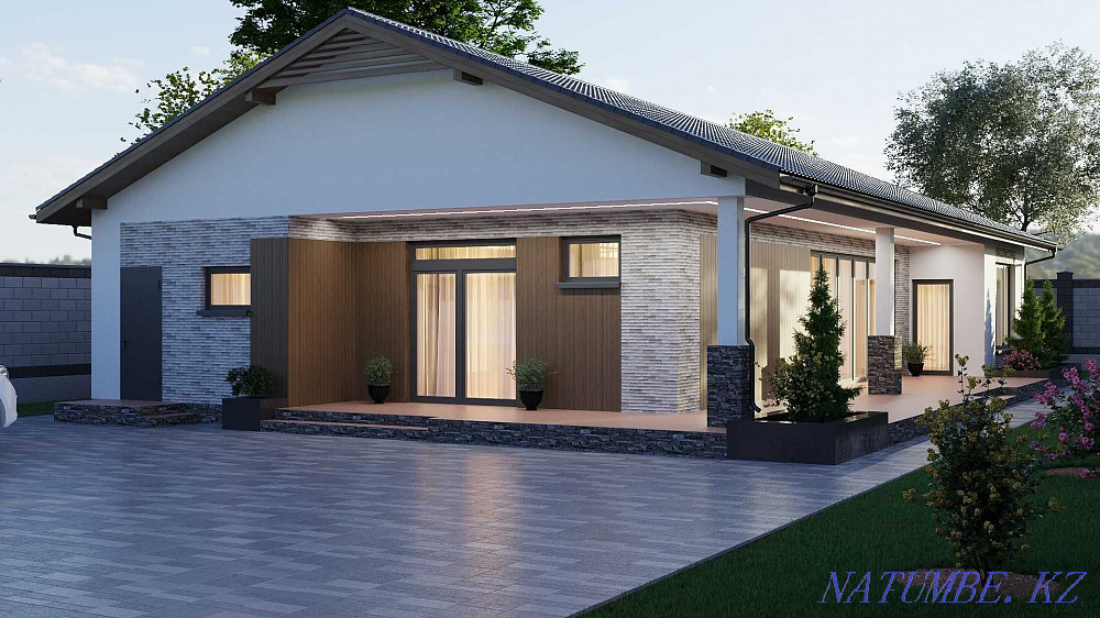 Architect designing Villas Homesteads Houses Legalization Draft design Almaty - photo 6