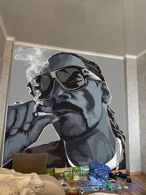 Wall painting, graffiti, artists, murals Astana - photo 1