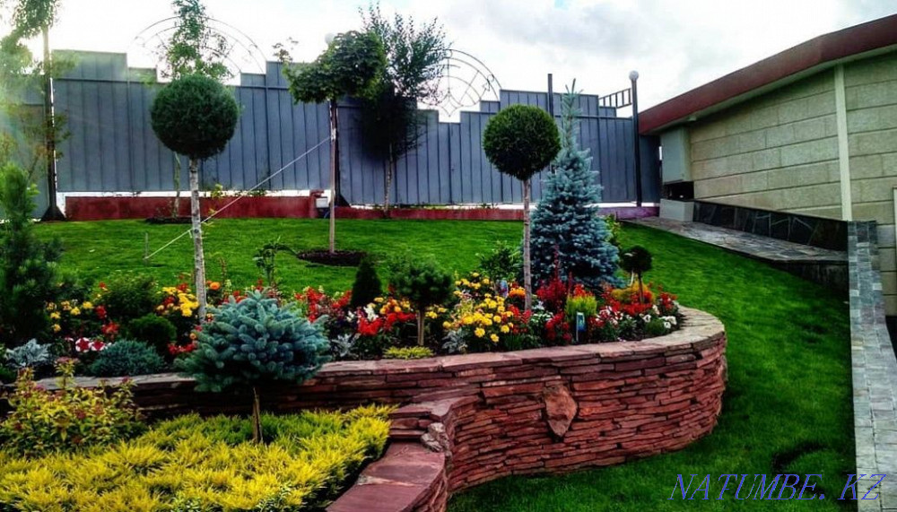 Landscaping. Landscaping. Creation of projects. Almaty - photo 4