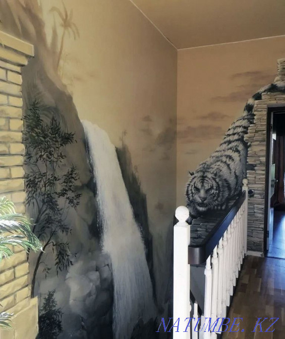 Wall painting with design Astana - photo 5
