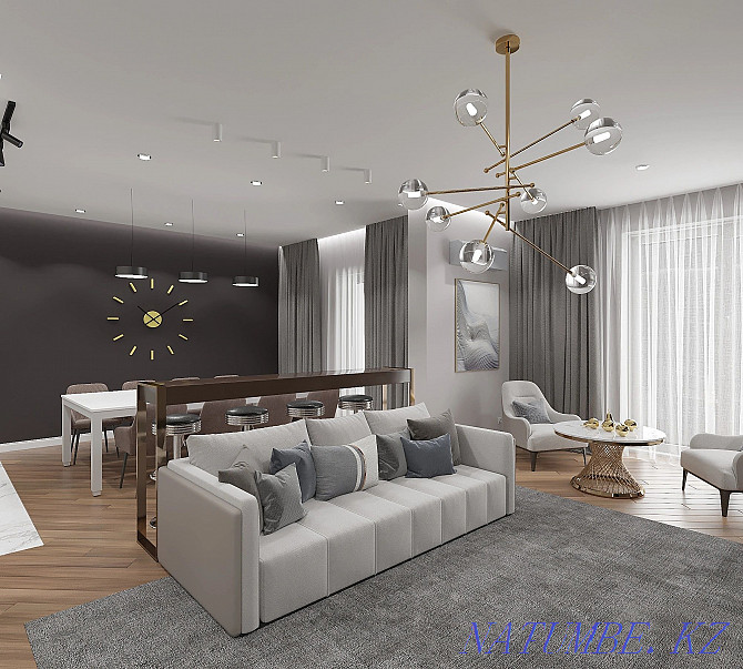 Interior Design. Promotion from 1500 tenge. per m2 Astana - photo 1