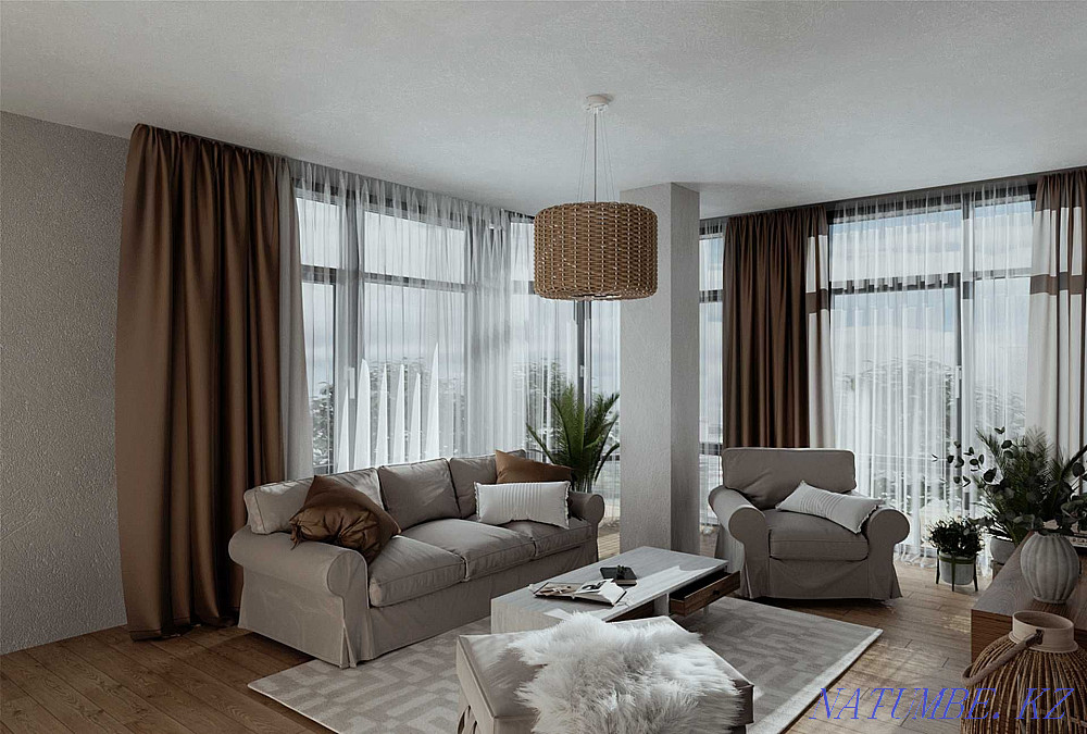 Интерьер дизайны шаршы метрі 3000 теңгеден  Алматы - изображение 1