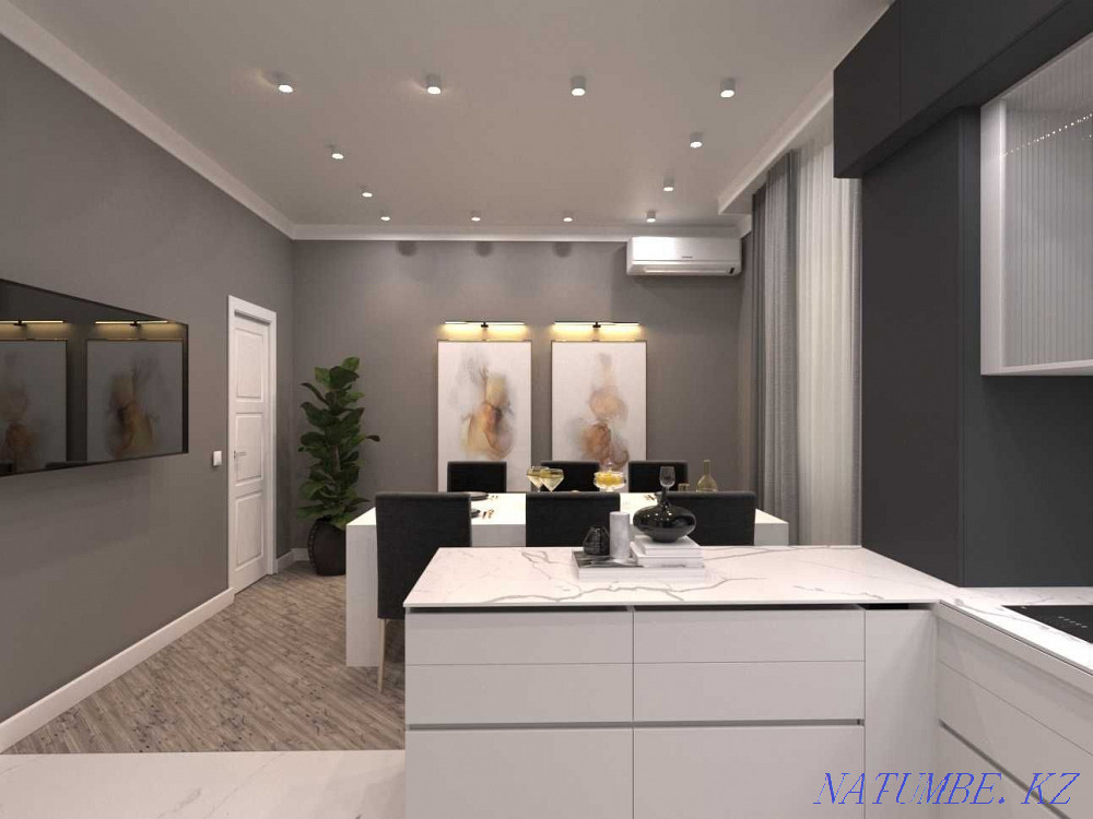 Интерьер дизайны шаршы метрі 3000 теңгеден  Алматы - изображение 2