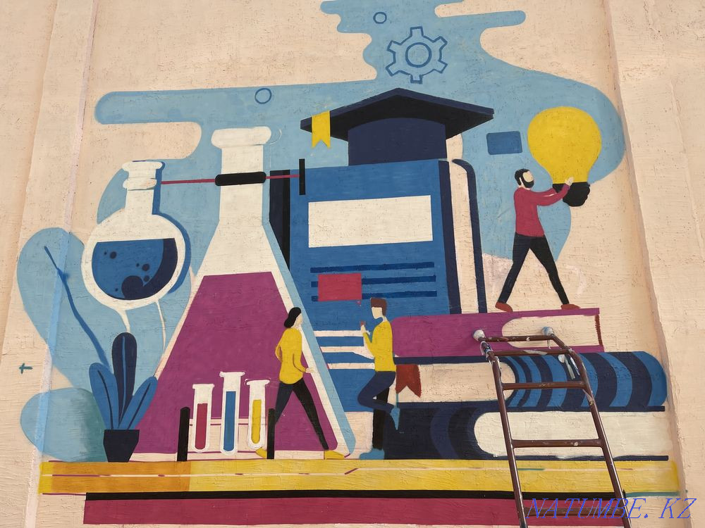 Роспись стен вместе с Дизайнами Астана - изображение 4