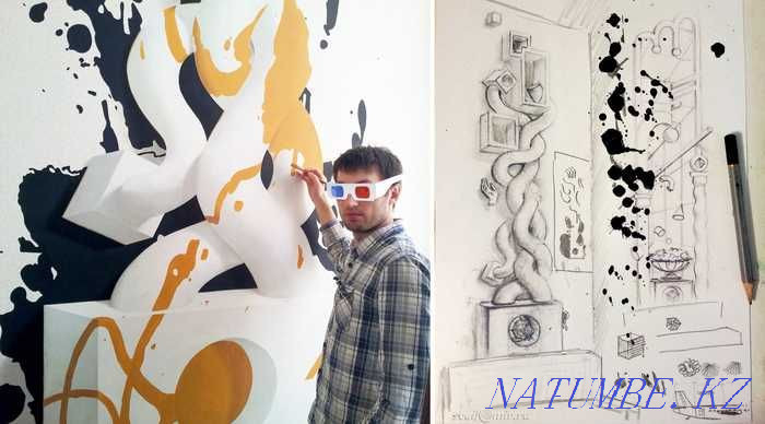 Роспись стен вместе с Дизайнами Астана - изображение 1