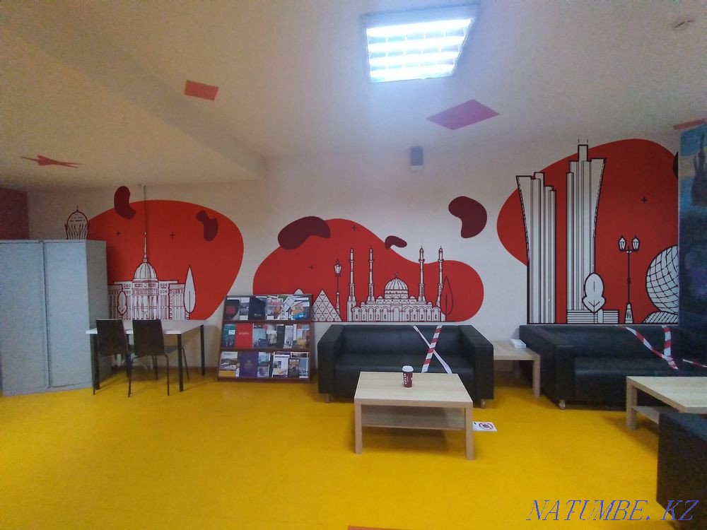 кәсіби қабырға суреті  Астана - изображение 7