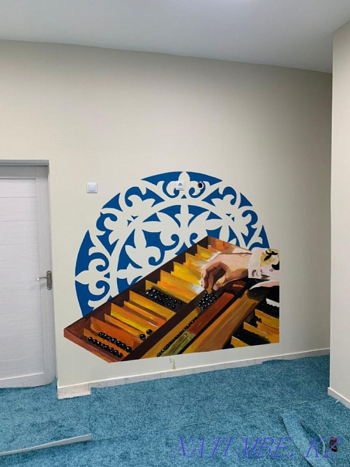 кәсіби қабырға суреті  Астана - изображение 6