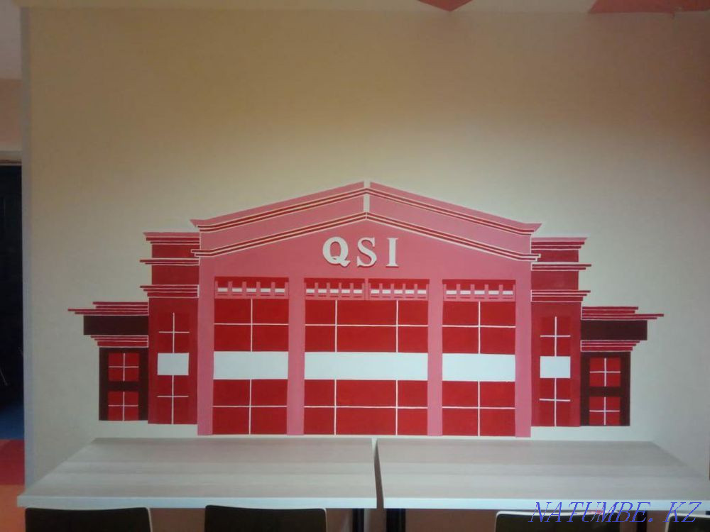 кәсіби қабырға суреті  Астана - изображение 4