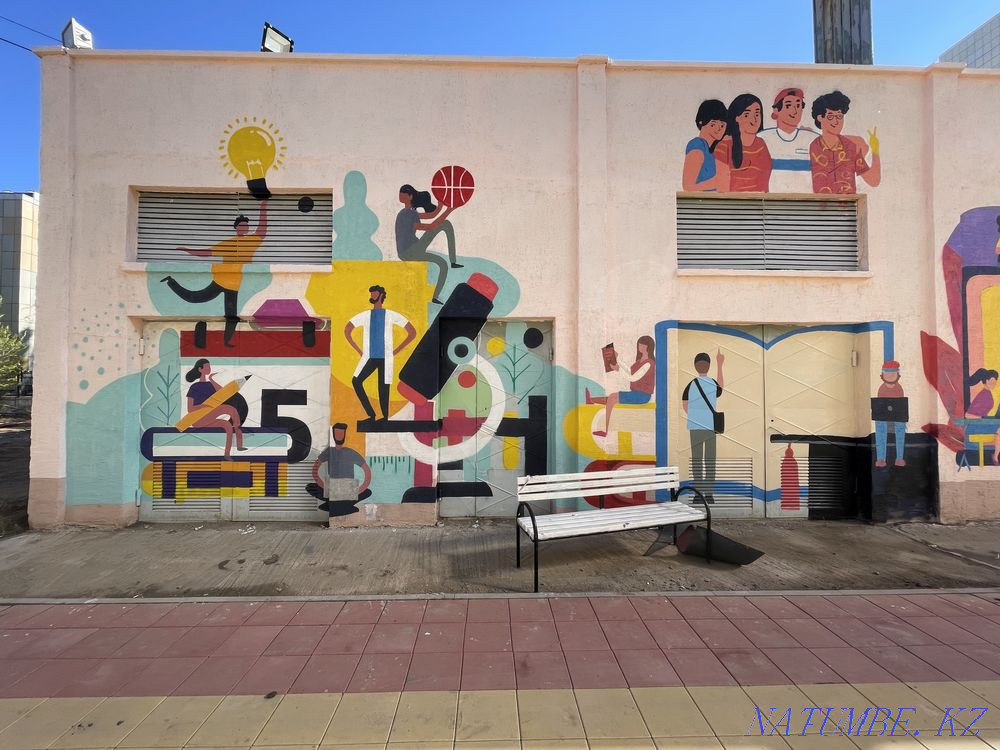 кәсіби қабырға суреті  Астана - изображение 3