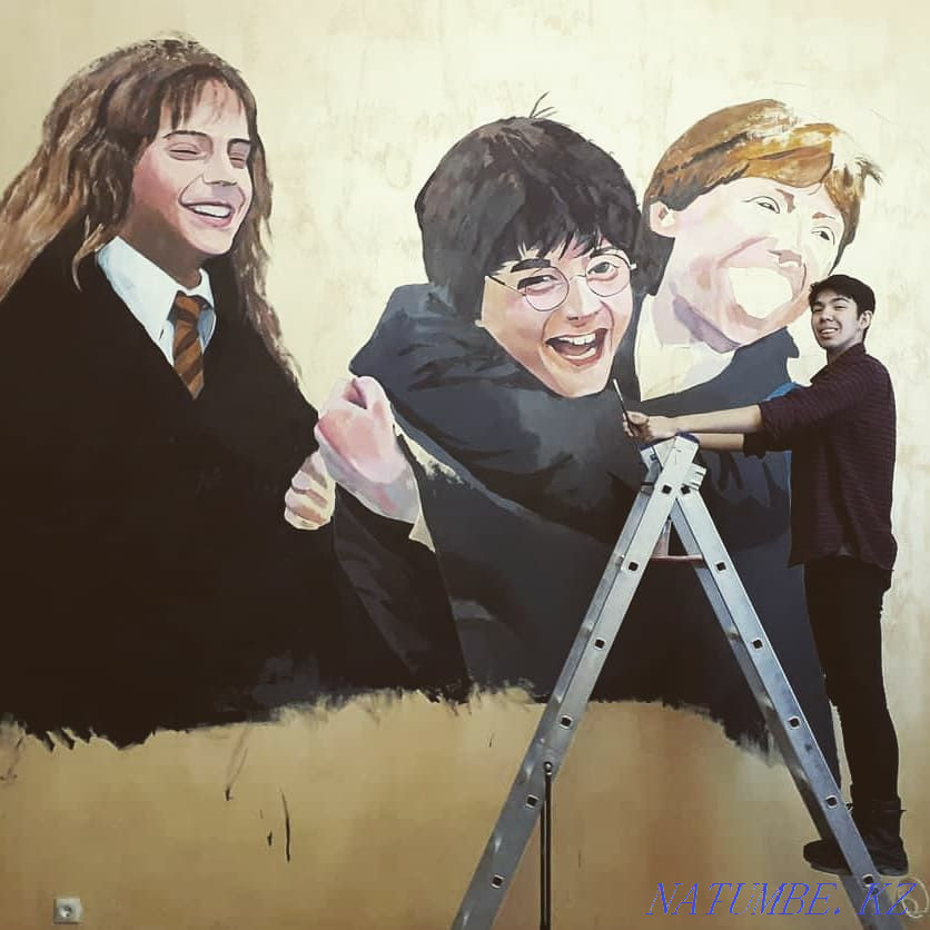 Роспись стен и Граффити с Дизайном Астана - изображение 2