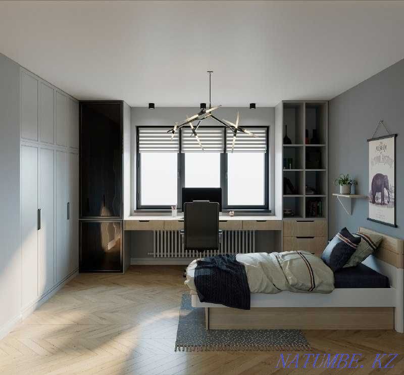 Интерьер дизайны, үйлердің жобасы. Коттедж жобасы.  Алматы - изображение 4