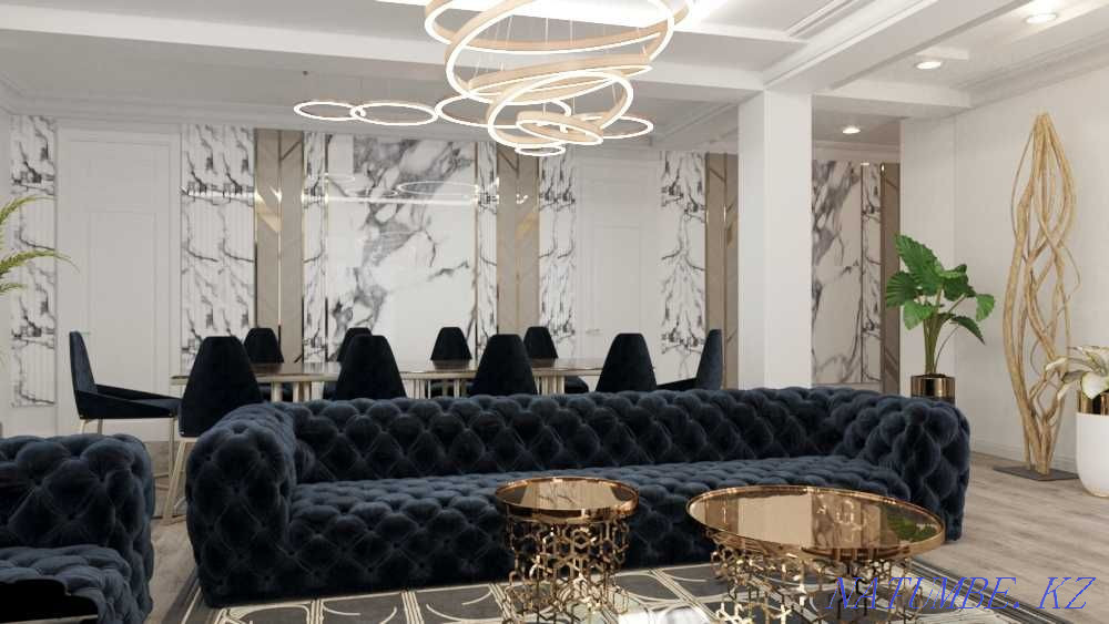 Интерьер дизайны, үйлердің жобасы. Коттедж жобасы.  Алматы - изображение 3