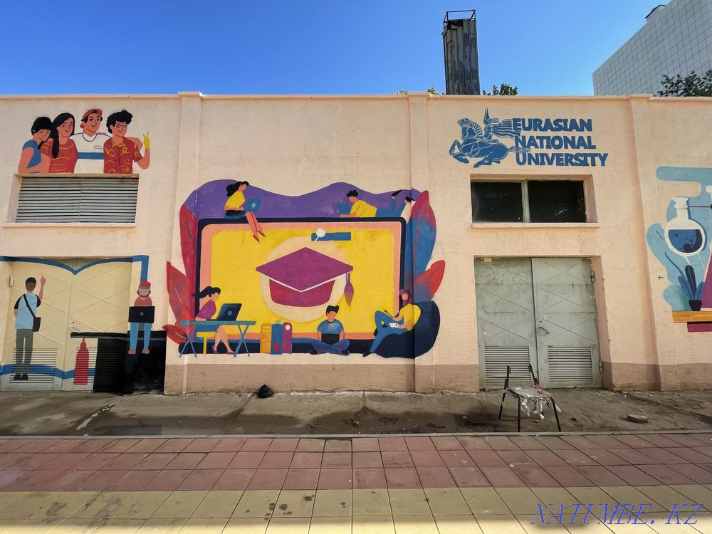 Қабырғаға сурет салу өнері  Астана - изображение 7