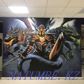 Қабырғаға сурет салу өнері  Астана - изображение 3