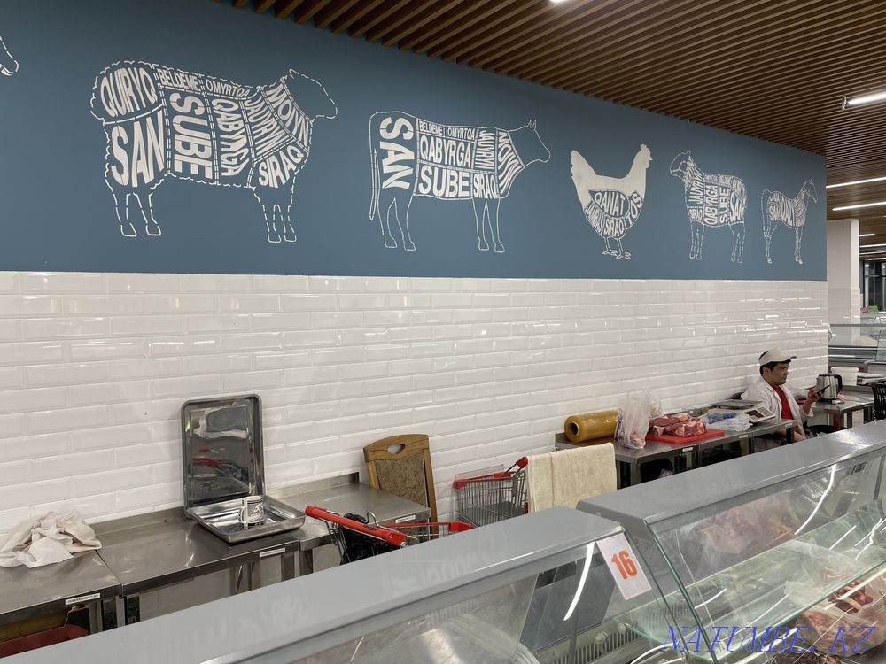 Қабырғаға сурет салу өнері  Астана - изображение 8