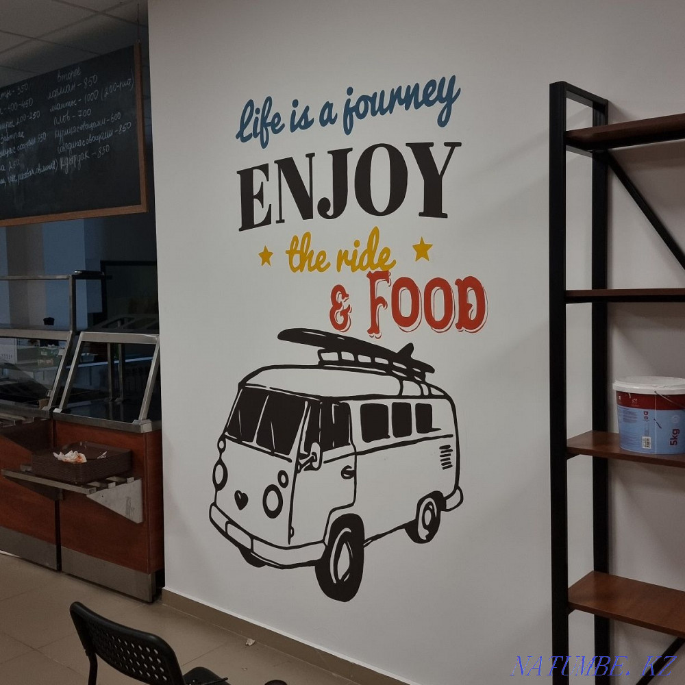 PAINTING of walls of any complexity, ARTIST Акбулак - photo 7