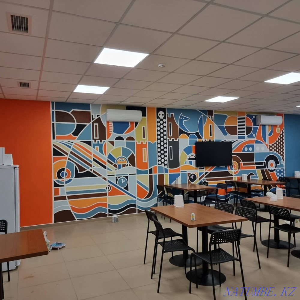 PAINTING of walls of any complexity, ARTIST Акбулак - photo 6