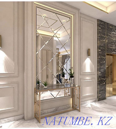 Mirror tiles, custom mirror Astana - photo 3