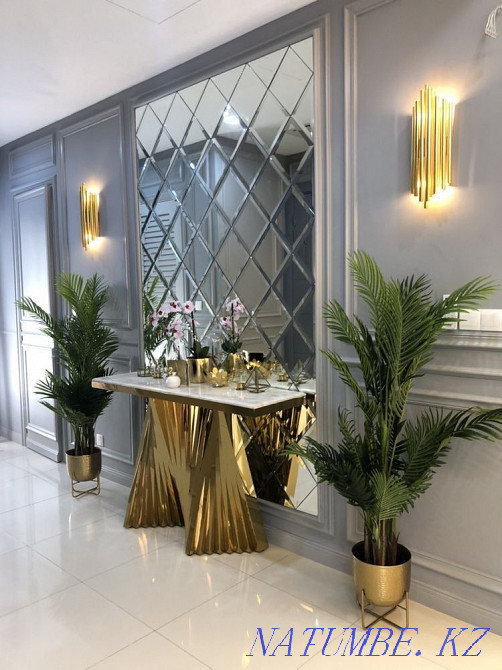 Mirror tiles, custom mirror Astana - photo 2