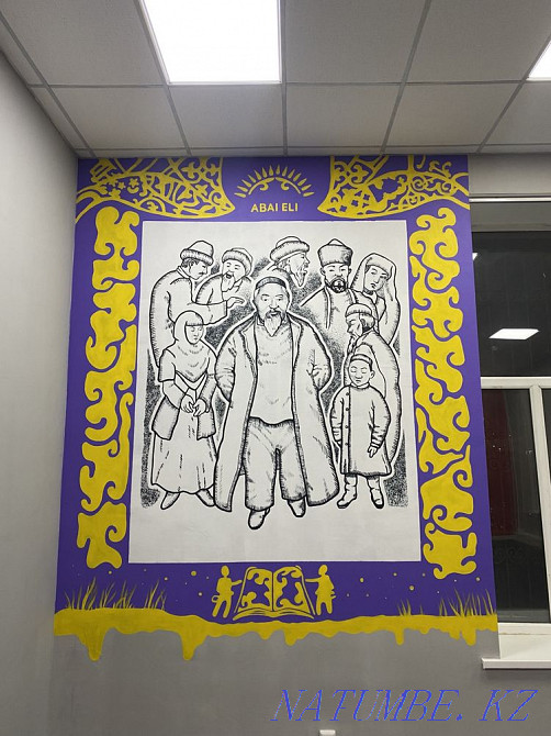 Wall painting 7000tg sq/m Astana - photo 7