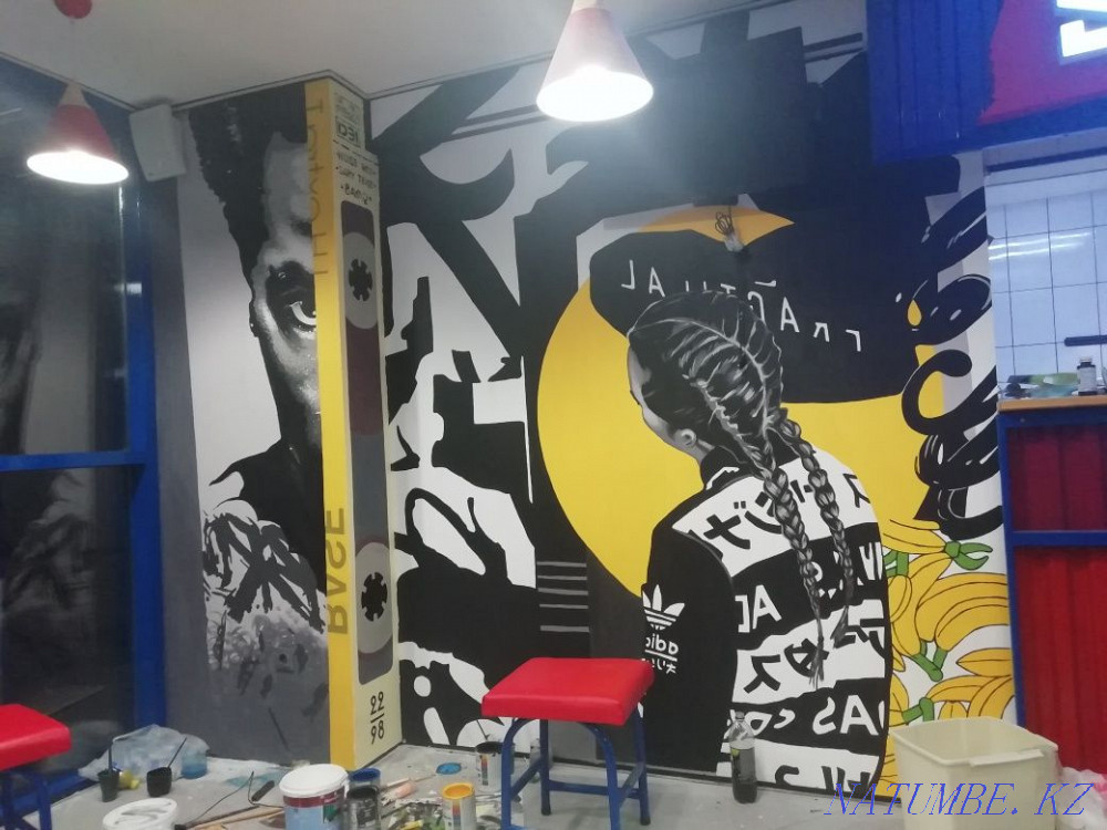 Wall painting 7000tg sq/m Astana - photo 4