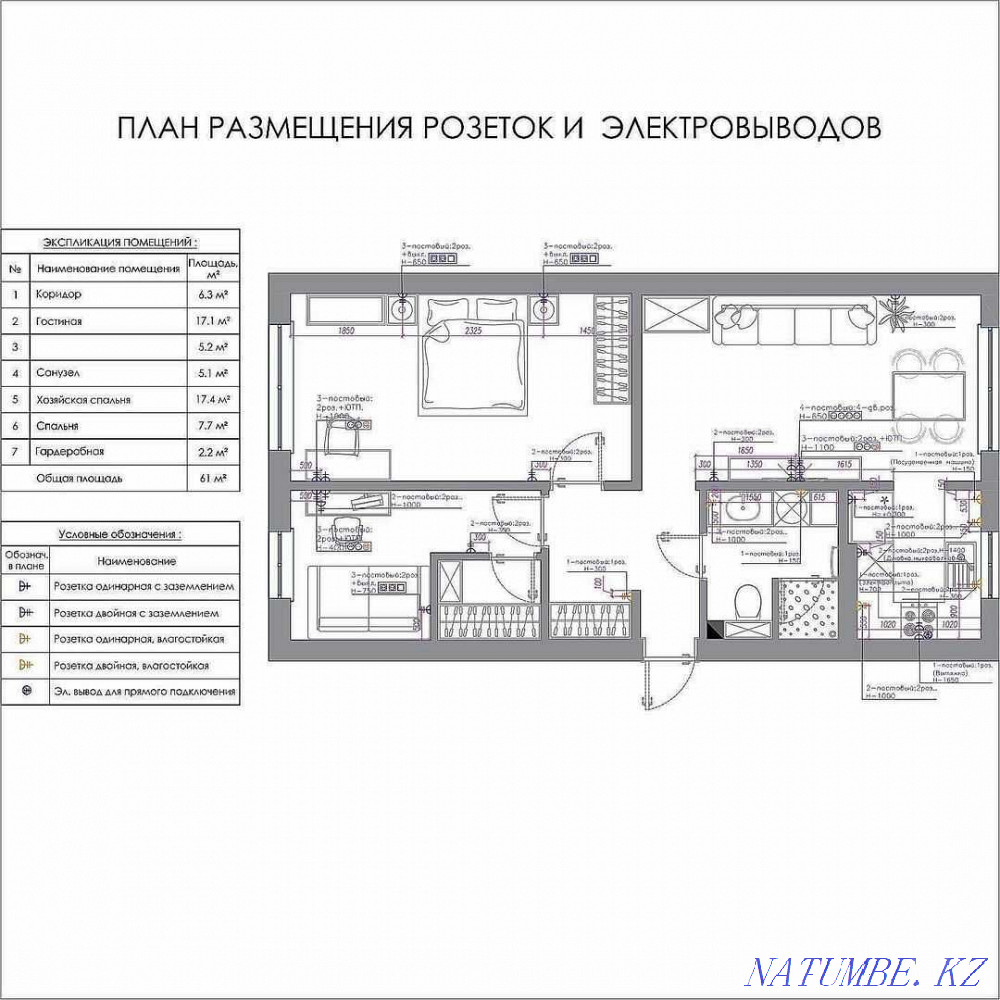 Перепланировка квартир Акт приемки Узаконение дома Эскизный проект Астана - изображение 6