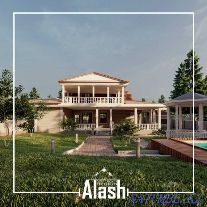 Draft project of the house APZ Legalization Architectural Bureau redevelopment Almaty - photo 2