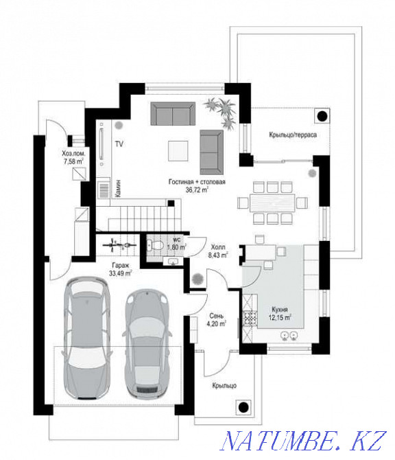 Architectural, Sketch, Technical, Working drafts/Design Almaty - photo 4