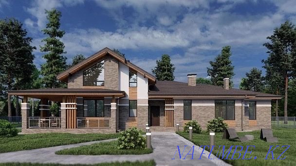 Architect. Draft design of a residential building. Working project. Design Almaty - photo 3