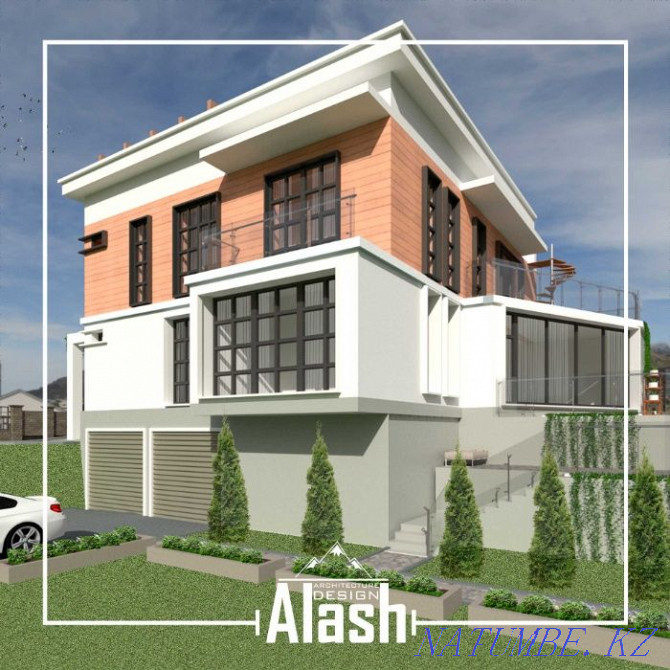 Architect Designing House Cottage Legalization Apz Sketch Almaty - photo 4