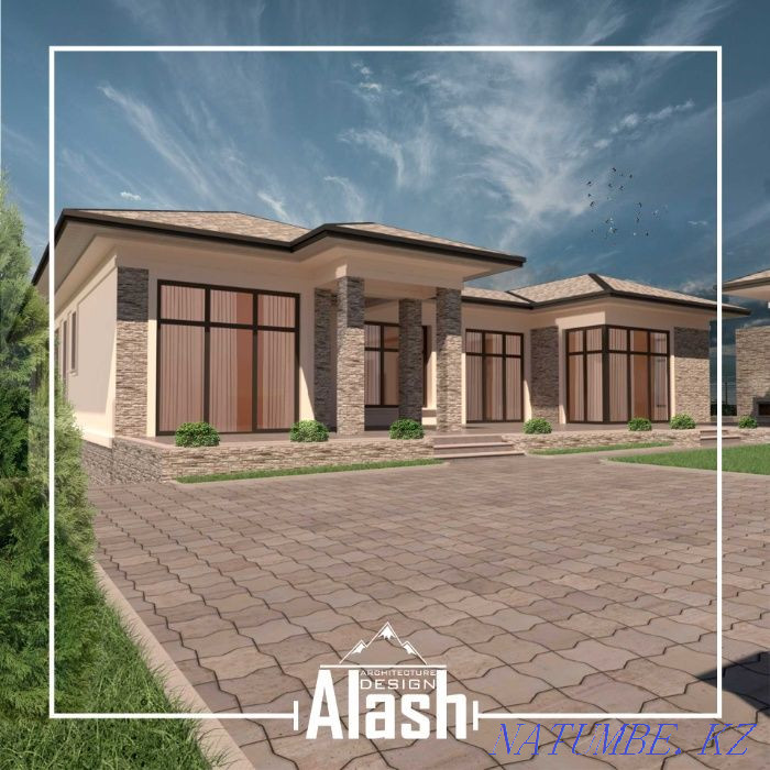 Architect Designing House Cottage Legalization Apz Sketch Almaty - photo 3