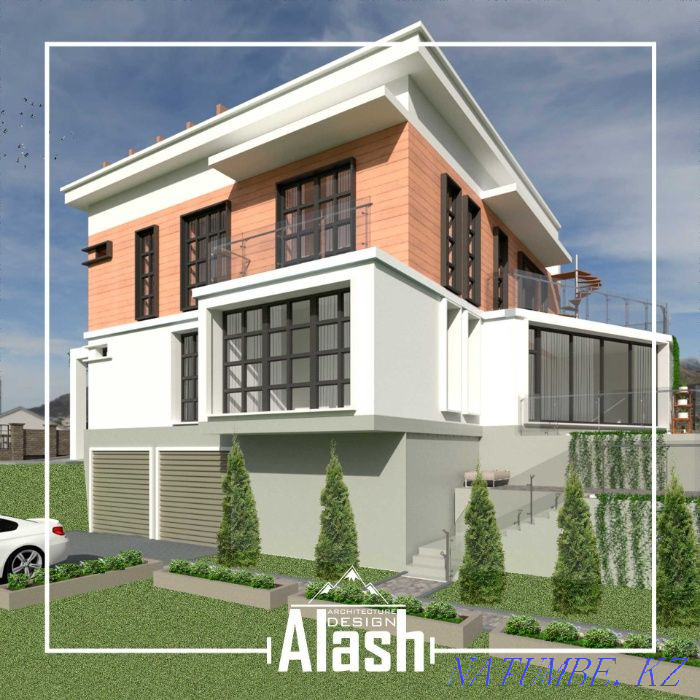 Architect Designing House Cottage Legalization Apz Sketch Almaty - photo 4