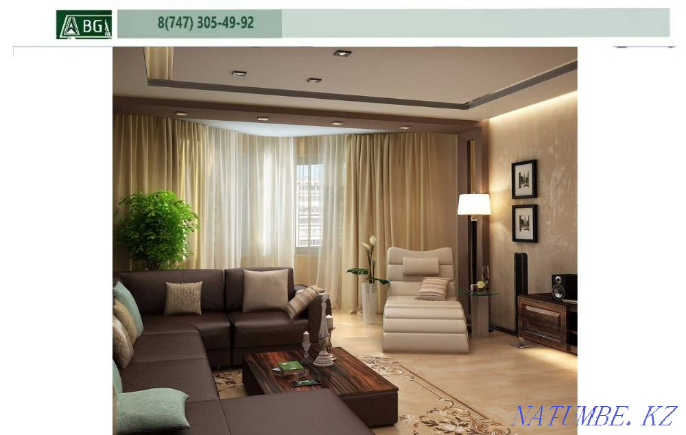 Интерьер дизайны/дизайнер/сәулетші/визуализация/АКЦИЯ 5000тг бастап  Астана - изображение 4