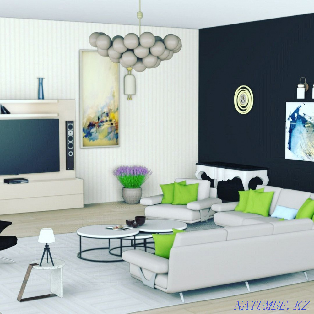 Interior and exterior design Almaty - photo 1