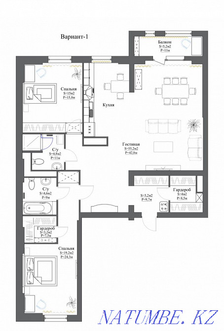 Interior Design Almaty - photo 7