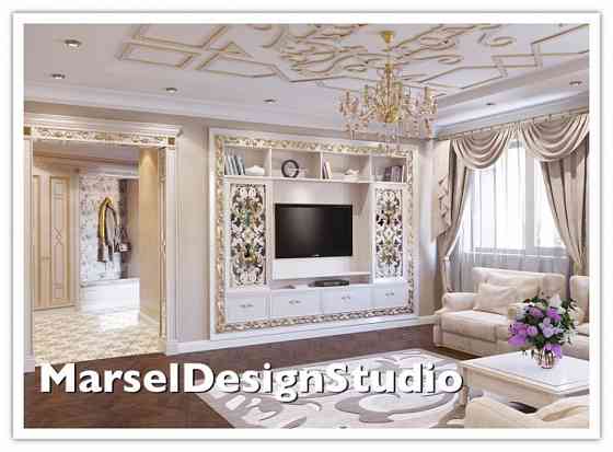 Разработка дизайна интерьеров и декорирование Astana