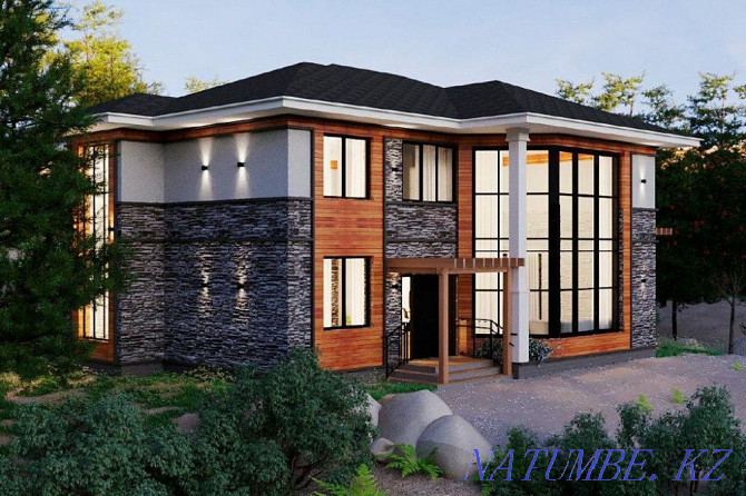 Preliminary design. Design. House project Redevelopment Architect Karagandy - photo 1