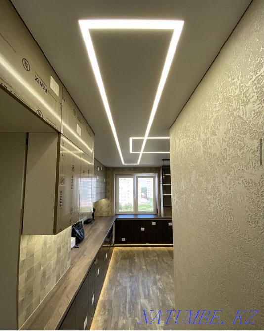 Натяжные потолки 1700тг Атырау - изображение 3