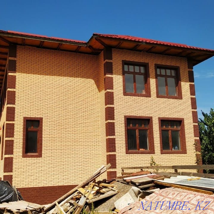 Өзбек бригадасы/Шарбалық құрылыс/Фундамент/ Қоршау/ Сылақ/ Левкас  Алматы - изображение 4