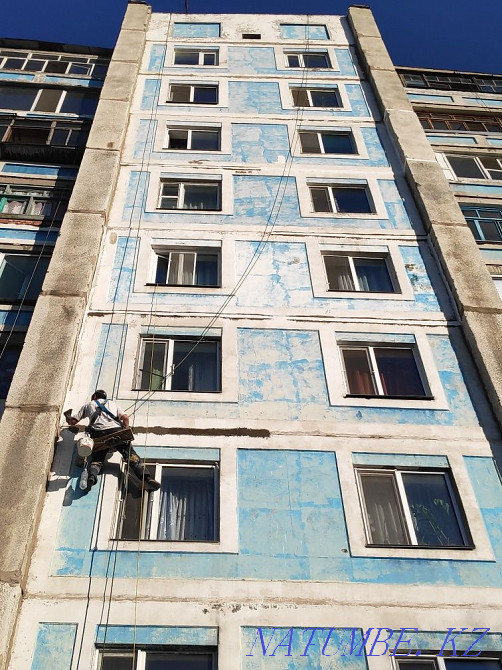 Альпинизм, герметизация швов, высотные работы, фасадные работы. Темиртау - изображение 8